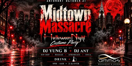 Halloween Costume Party at Ammos Lounge in Midtown NY