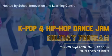 K-Pop & Hip-Hop Dance Jam (Spring 2026)