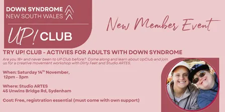 Try UP! Club - Activities for Adults with Down Syndrome