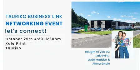 Tauriko Business Link - October 2026 Event - Meet, Greet and Connect as a local business community