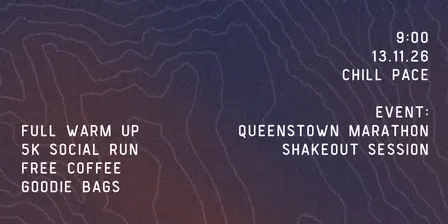 Wolf Coffee Roasters x Boring Break - Queenstown Marathon Shakeout Session