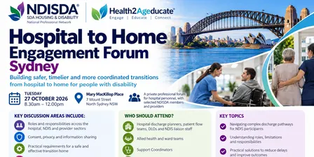 NDIS Accident Provider Pathways Session | Sydney Hospital to Home