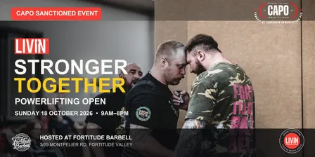 Stronger Together – CAPO Sanctioned Powerlifting Competition