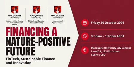 Financing a Nature-Positive Future
