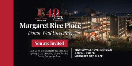 Margaret Rice Place Donor Wall Unveiling