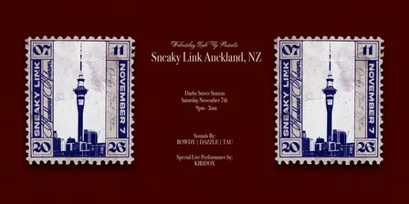 WLU Presents: Sneaky Link Auckland | 07.11.2026