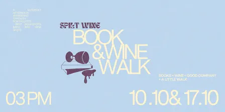 Book& Wine Walk