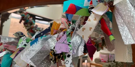 Boomerang Bags Community Day- Re-usable wreath making