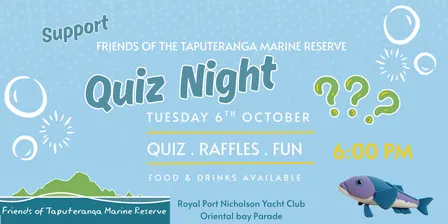 Taputeranga Marine Reserve Fundraising Quiz Night