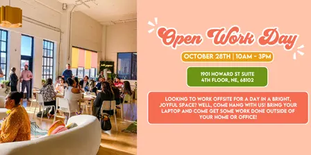Open Work Day | October 28th, 2026 ✨
