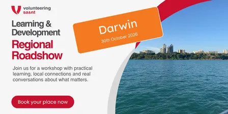 Volunteering SA&NT Roadshow Workshop Darwin