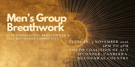 Men's Group Breathwork: Canberra