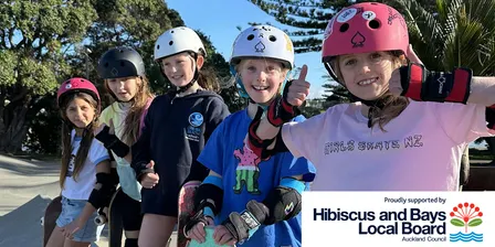 FREE Girls Skate NZ Skateboard Clinic - Orewa Skatepark - 29 Nov 2026