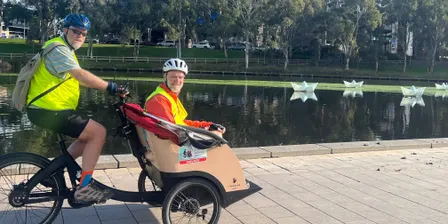 Cycling Without Age Assisted Bike Ride