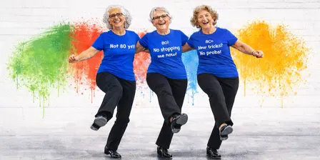 Seniors Tap Dancing class