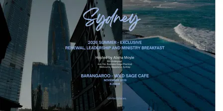 SYDNEY RENEWAL, LEADERSHIP AND MINISTRY BREAKFAST