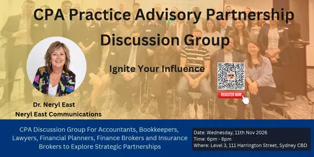 CPA Australia Discussion Group: Practice Advisory Partnership Network
