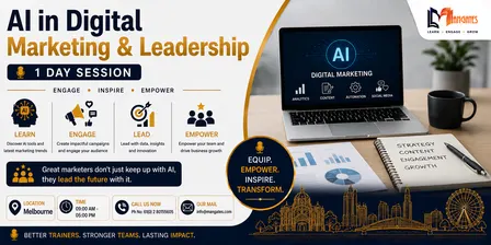 AI in Digital Marketing & Leadership – 1 Day Session in Melbourne