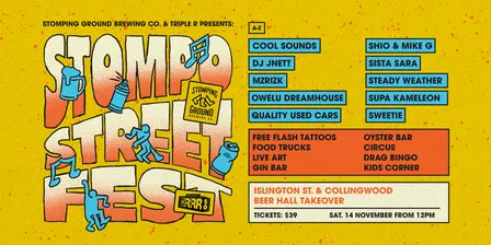 Stompo Street Fest 2026: Celebrating 10 Years of Stomping Ground Brewing Co.