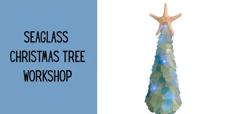 Seaglass Christmas Trees