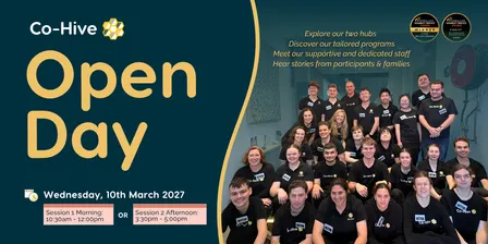 Open Day @ Co-Hive - Wednesday, 10th March 2027