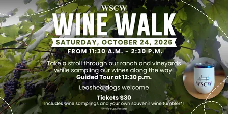WSCW Wine Walk October 24