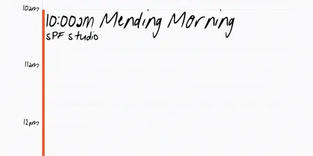 Mending Morning
