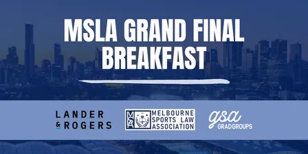 2026 MSLA AFL Grand Final Breakfast