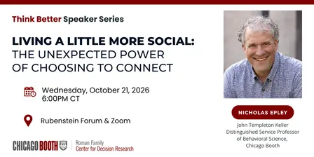 Think Better with Nicholas Epley