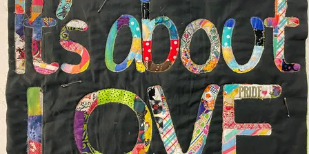 It's About Love Community Quilt unveiling