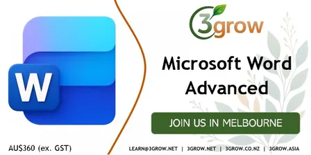 Microsoft Word Advanced, 1-Day Training Course in Melbourne