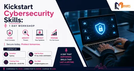 Kickstart Cybersecurity Skills: 1 Day Workshop in Sydney
