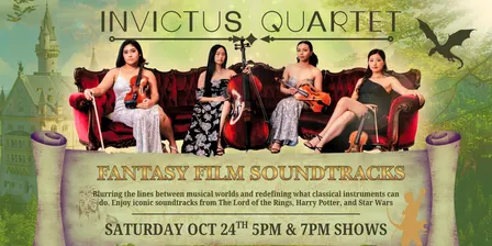 Fantasy Film Soundtracks by Invictus Quartet @FortressMelbourne