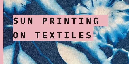 Sun Printing on Textiles  ✨