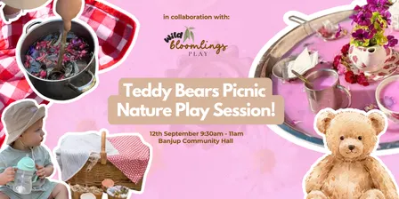 Teddy Bears Picnic Nature Play Session