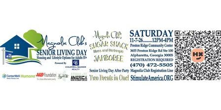 Magnolia Club's Senior Living Day and Magnolia Club's Sugar Shack Blues and Barbeque Jamboree Powered By Coldwell Banker Realty