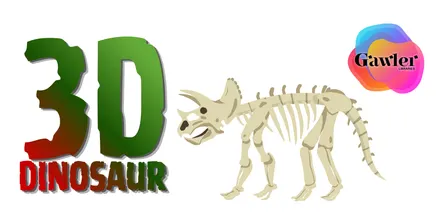 3-D Dinosaur