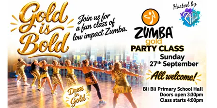 GOLD IS BOLD 2026 - Zumba Gold Party Class