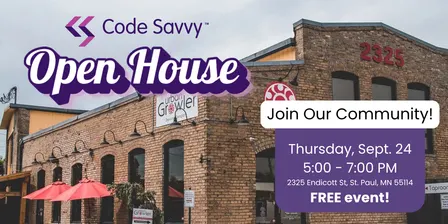Code Savvy Open House