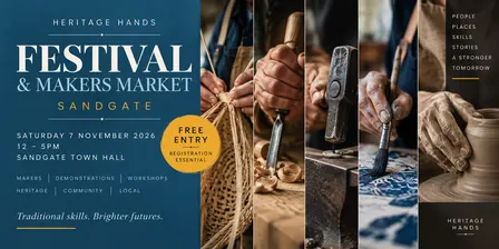 Heritage Hands Festival & Makers Market - Sandgate 2026