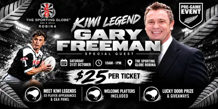 KIWI TAKEOVER – Kiwis v Fiji Pre-Game Party