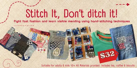 Stitch It, Don't Ditch It!