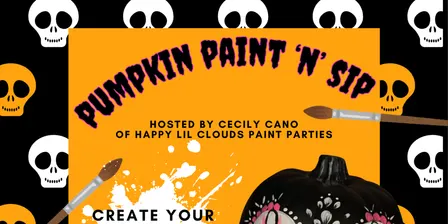 Pumpkin Paint and Sip at Sana Sana!