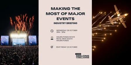 Industry Briefing: Making the Most of Major Events
