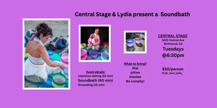 Monthly Sound Bath with Lydia