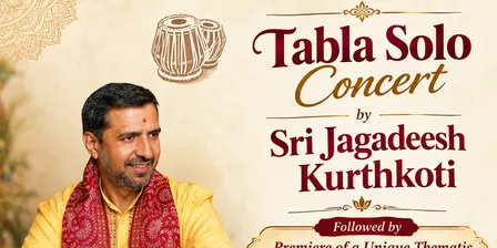 Tabla Solo performance by Pandit Jagdeesh Kurthkoti
