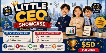 Little CEO Showcase at Kids Enrichment Expo Oct 2026