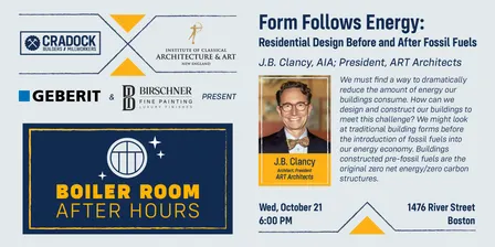 Form Follows Energy: Residential Design Before and After Fossil Fuels