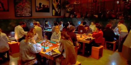 Back Alley Nø Flowers 麻将 Mahjong Club