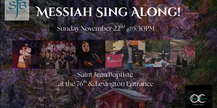 TOC: Messiah Sing Along 2027!